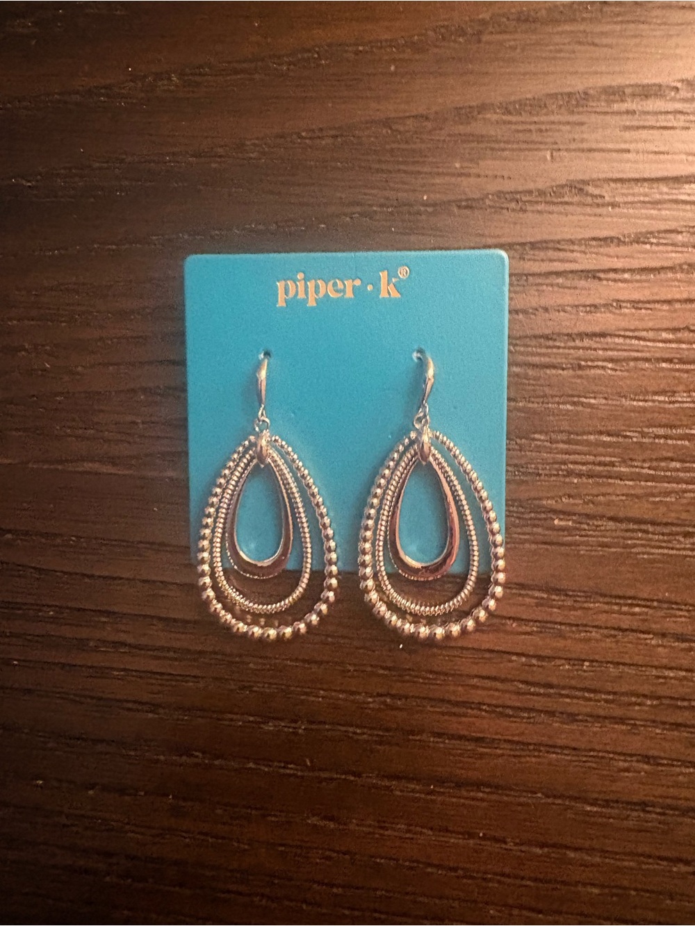 NEW Piper K Silver Earrings